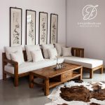 Kursi Tamu Jati Modern Finishing Rustic Vintage