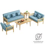 Kursi Tamu Kantor Minimalis Jati Solid