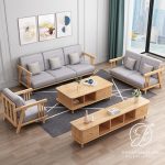 Kursi Tamu Jati Elegan Minimalis Modern