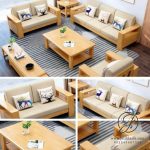 Kursi Tamu Kayu Solid Minimalis Sederhana 321