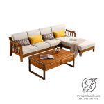 Kursi Tamu L Skandinavian Kayu Jati