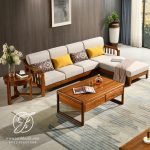 Kursi Tamu L Skandinavian Kayu Jati