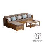 Kursi Tamu Minimalis Sudut 221 Fabric Sofa L