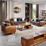 Kursi Tamu Perahu Jati Minimalis Modern