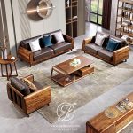 Kursi Tamu Perahu Jati Minimalis Modern