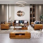 Kursi Tamu Perahu Jati Minimalis Modern