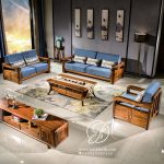 Kursi Tamu Sederhana Sofa Fabric Minimalis 123