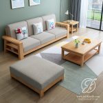 Kursi Tamu Sudut L Minimalis Jati Mewah