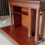 Mimbar Gereja Kayu Jati Ukir Jepara