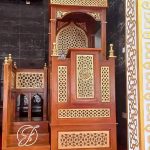 Mimbar Masjid Minimalis Modern Jati Mewah