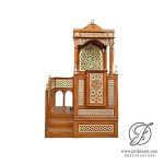 Mimbar Masjid Minimalis Modern Jati Mewah
