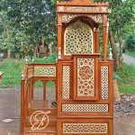 Mimbar Masjid Minimalis Modern Jati Mewah