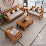 Kursi Tamu Kayu Jati Blok Minimalis Modern