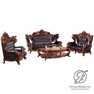 Sofa Tamu Ukir Mewah 124 American Style